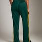 ADIDAS-Firebird Loose Track Pants-Collegiate Green / Crew Yellow