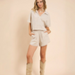 SADIE & SAGE-Mojave Shorts-Cream Taupe