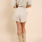 SADIE & SAGE-Mojave Shorts-Cream Taupe