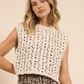 Goldie Open Knit Vest