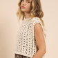 Goldie Open Knit Vest