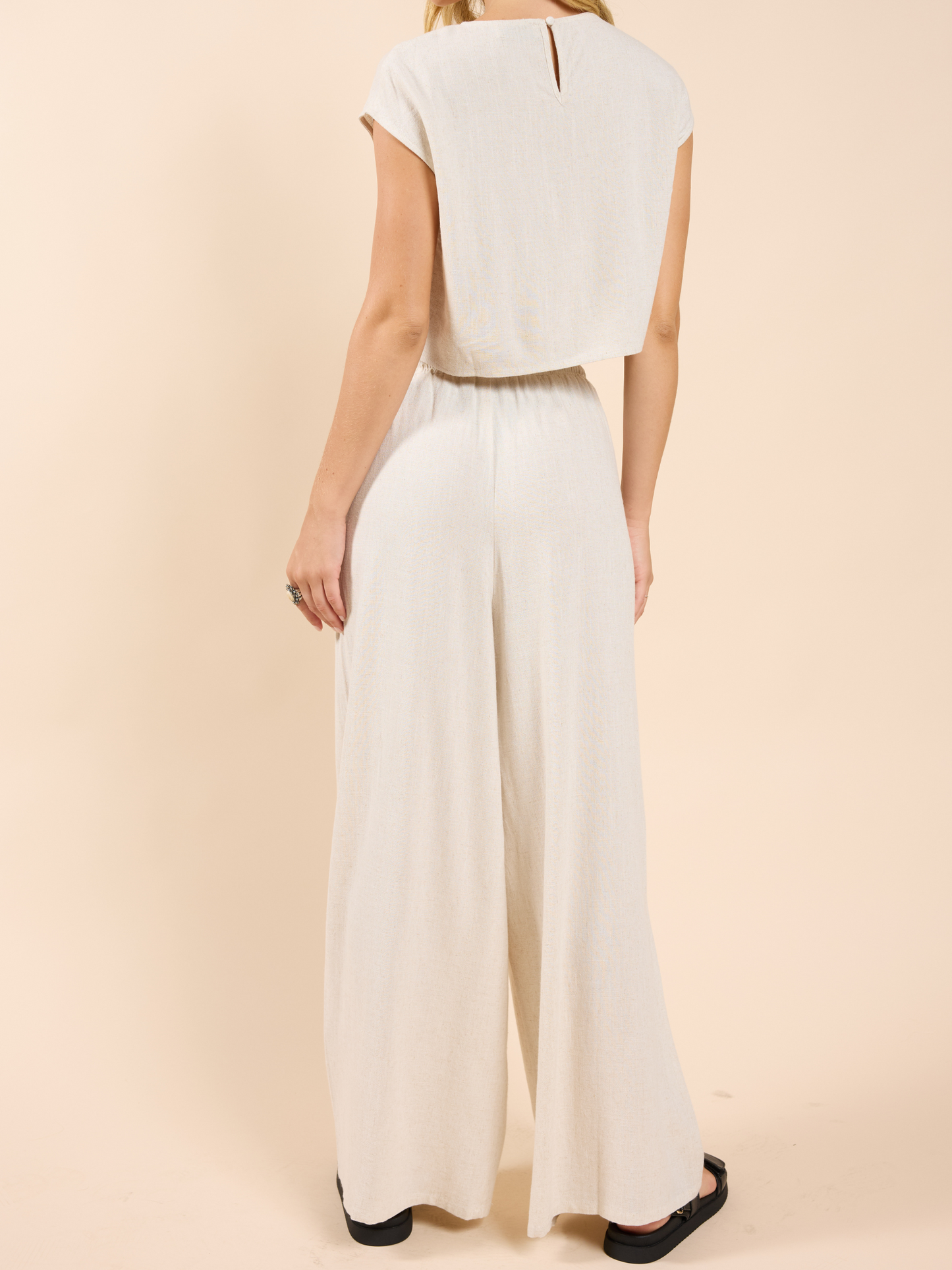 SADIE & SAGE-Sugarloaf Pants-Oatmeal