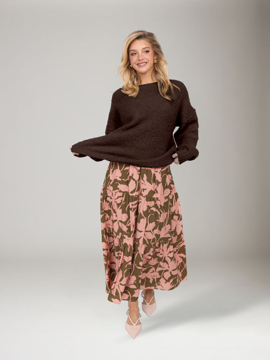 Karlie Crewneck Pullover Sweater