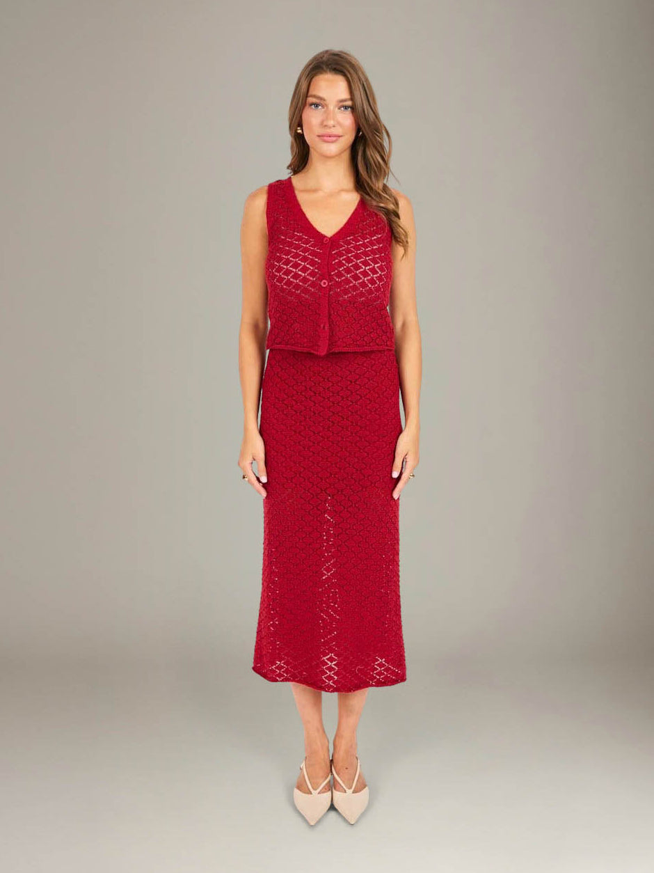 SADIE & SAGE - Venus Cardigan Vest - 