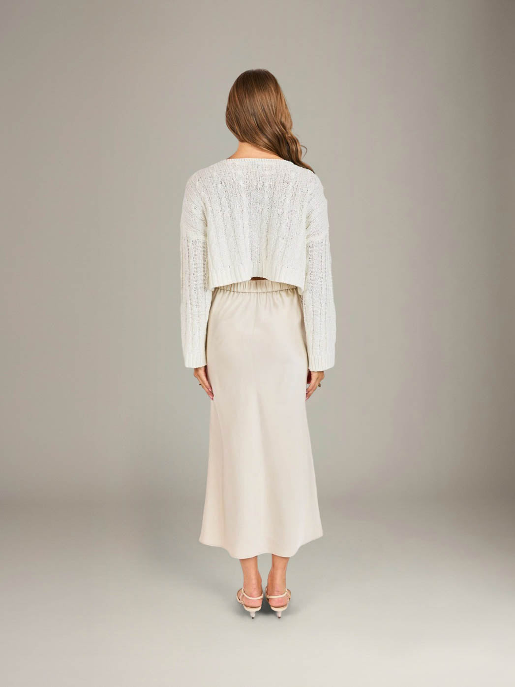 SADIE & SAGE - Sweet Vine Midi Skirt - 