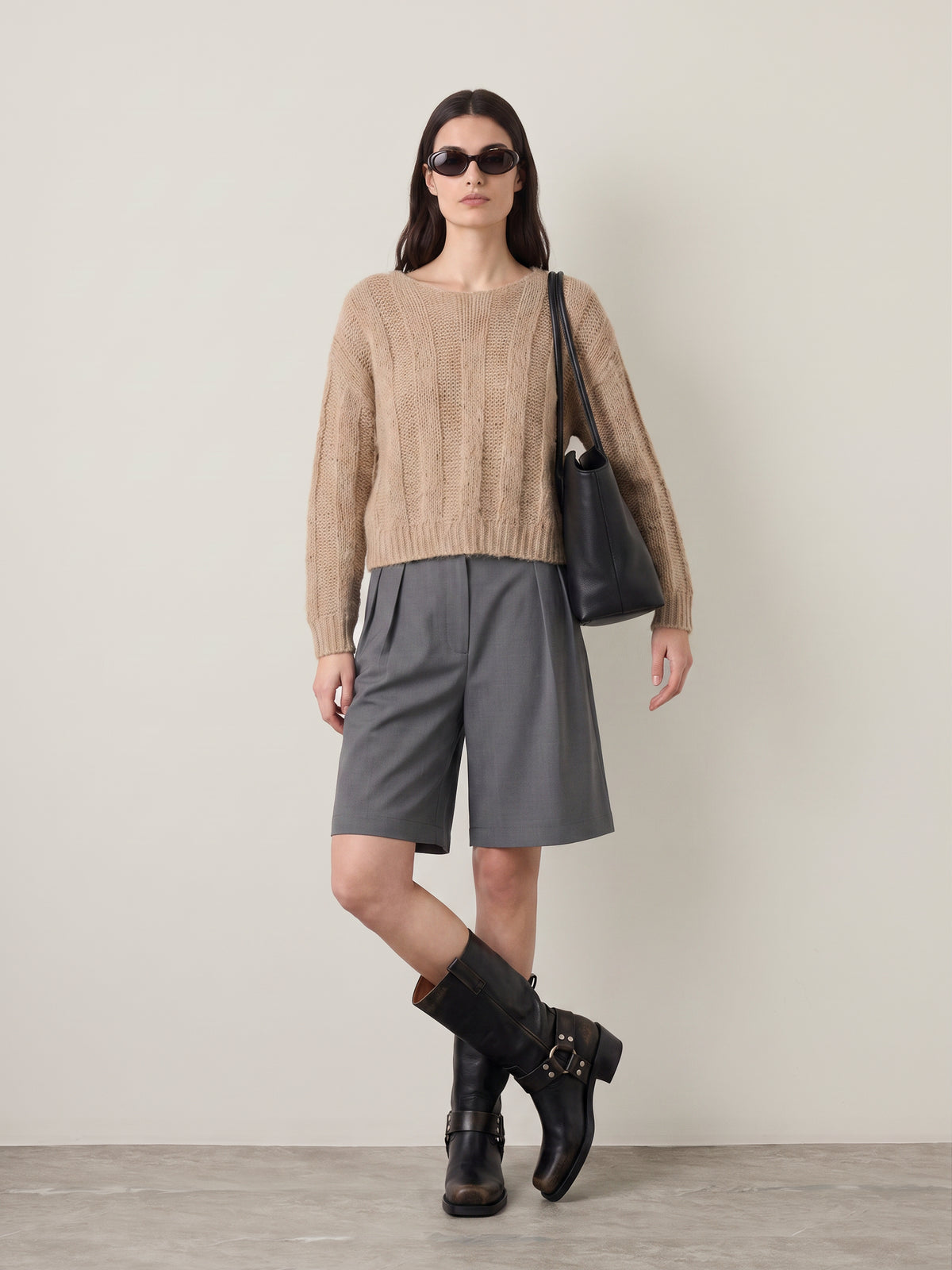 SADIE & SAGE - Kendra Fuzzy Sweater - 