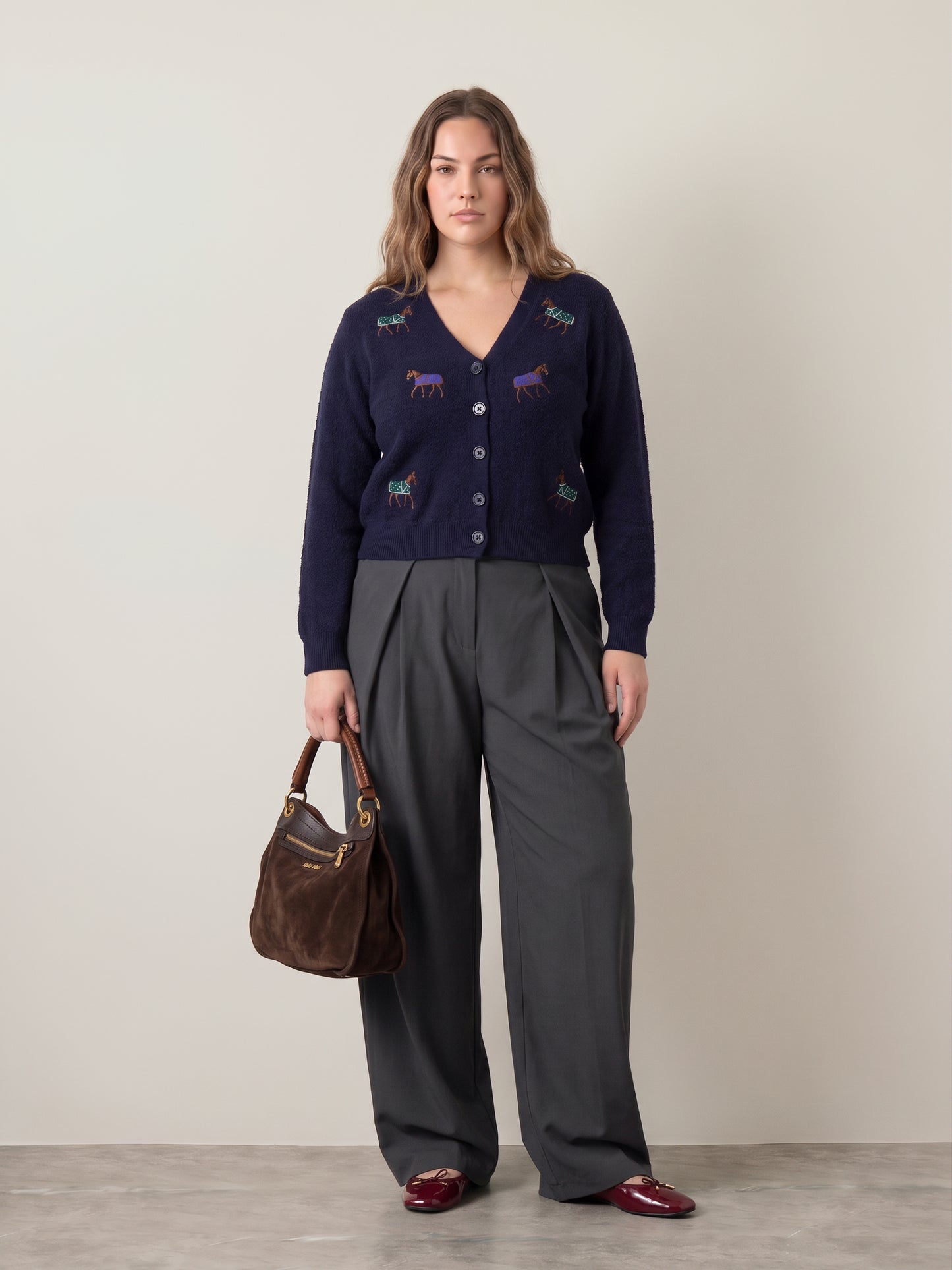 SADIE & SAGE - Esme Horse Cardigan - 