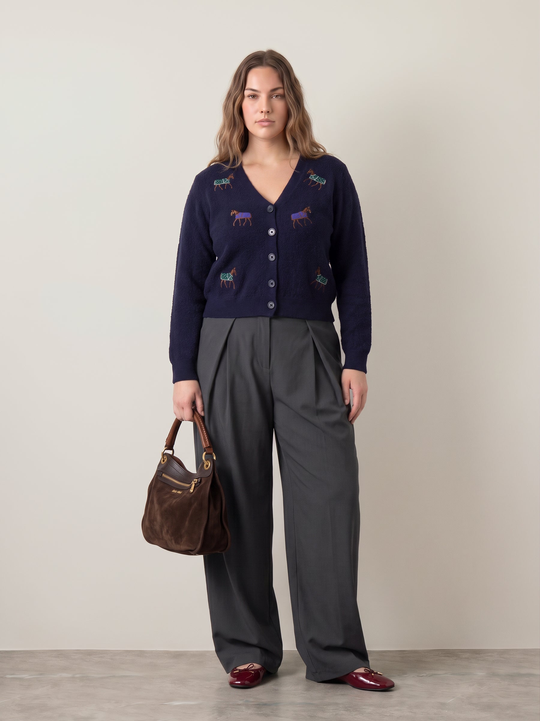 SADIE & SAGE - Esme Horse Cardigan - 