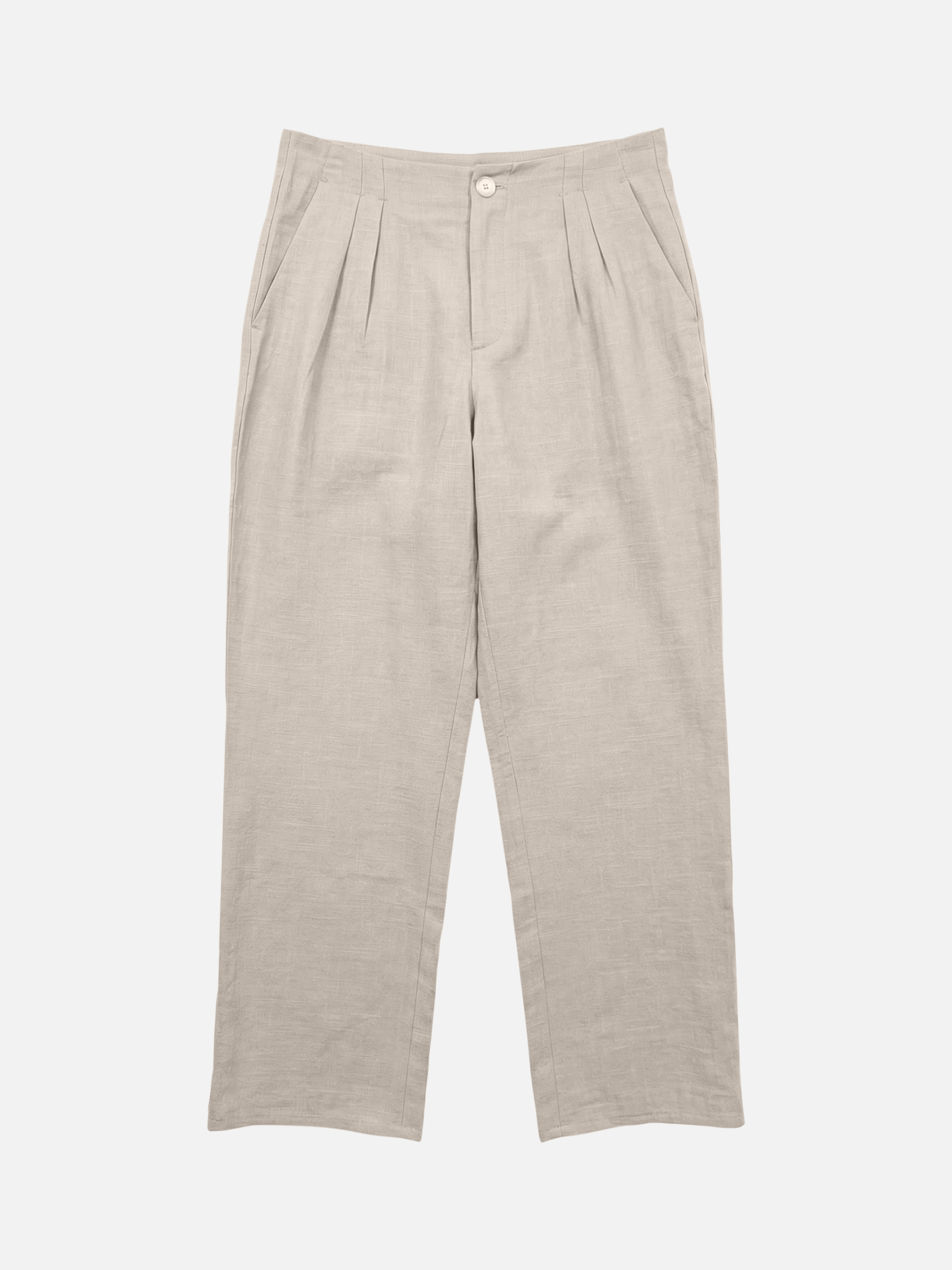 PROPAGANDA - Aletta Pleated Pants - Cream