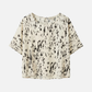 MONK & LOU - Andra Keyhole Blouse - 