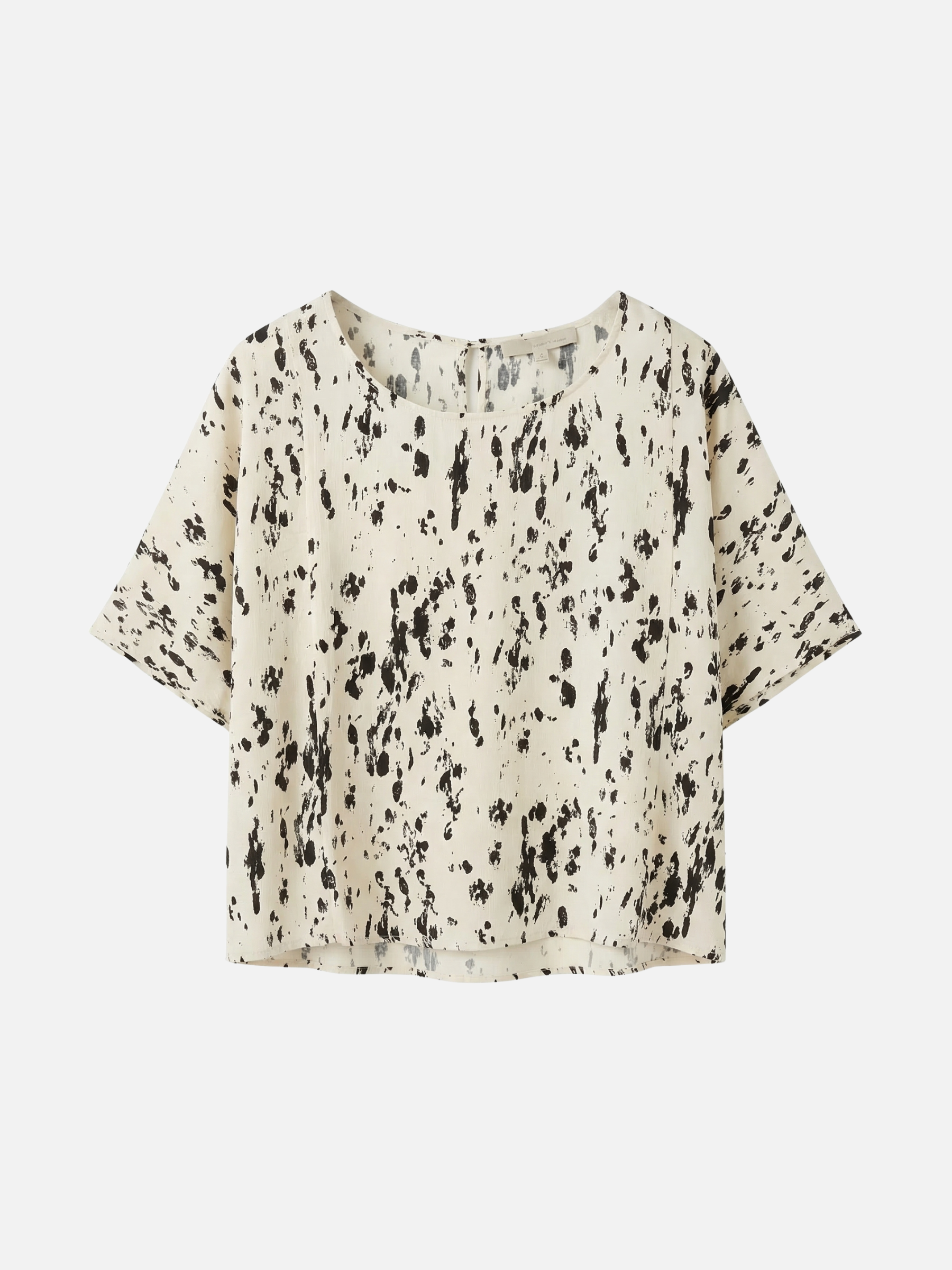 MONK & LOU - Andra Keyhole Blouse - 