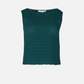 MONK & LOU - Textured Anneli Shell - Dark Green
