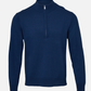 Jersey Stitch Quarter Zip Sweater