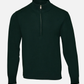 Jersey Stitch Quarter Zip Sweater