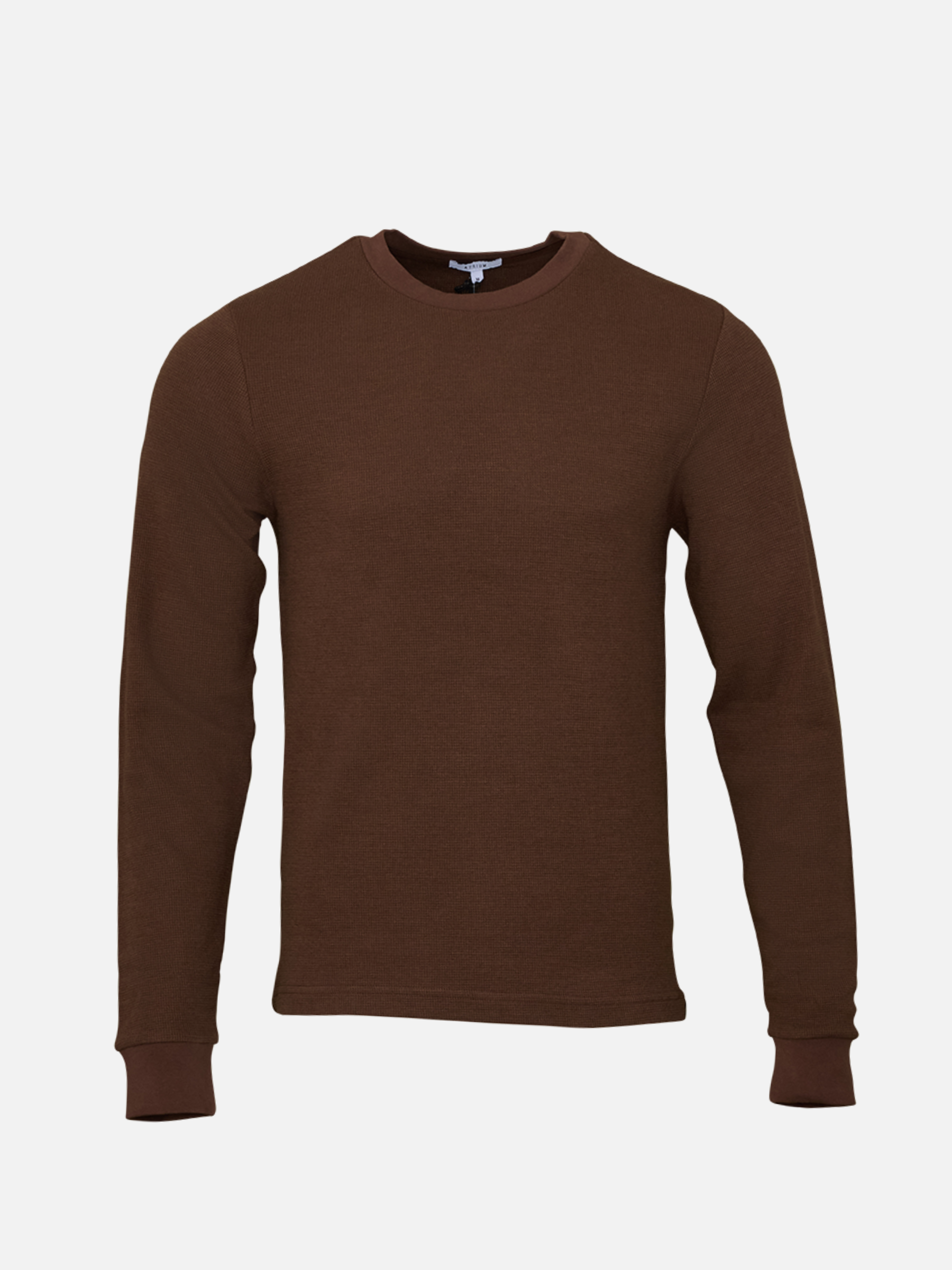 ATRIUM - Thermal Jersey Longsleeve T-Shirt - Mocha Brown