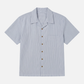 ATRIUM - Textured Stripe Camp Shirt - 