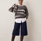 LYLA + LUXE - Azzurra Striped Sweater - 