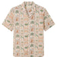REVOLUTION - Tropical Stamp Cuban Shirt - 