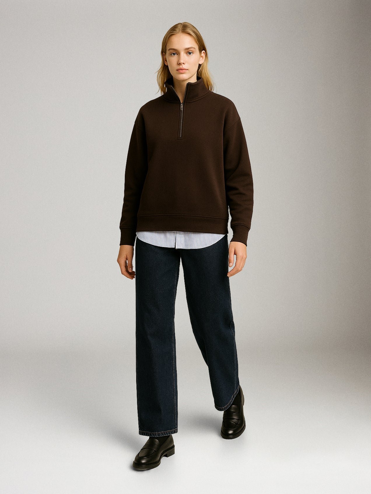 Ruth Everyday Fleece Half Zip Pullover
