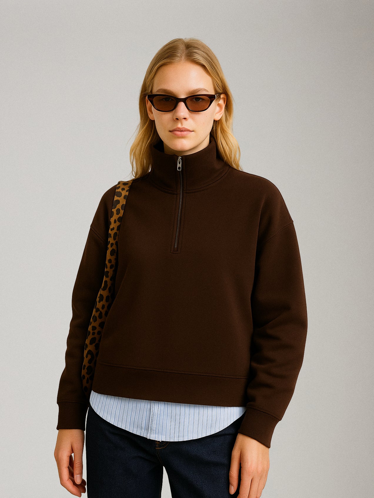 Ruth Everyday Fleece Half Zip Pullover