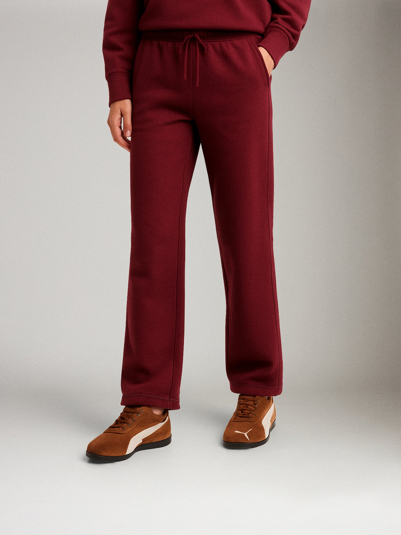PGD - Daniella Everyday Fleece Straight Leg Sweatpant - 