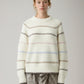 PIECES - Nelia Stripe Crewneck Sweater - 