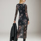 Kaya Midi Mesh Dress
