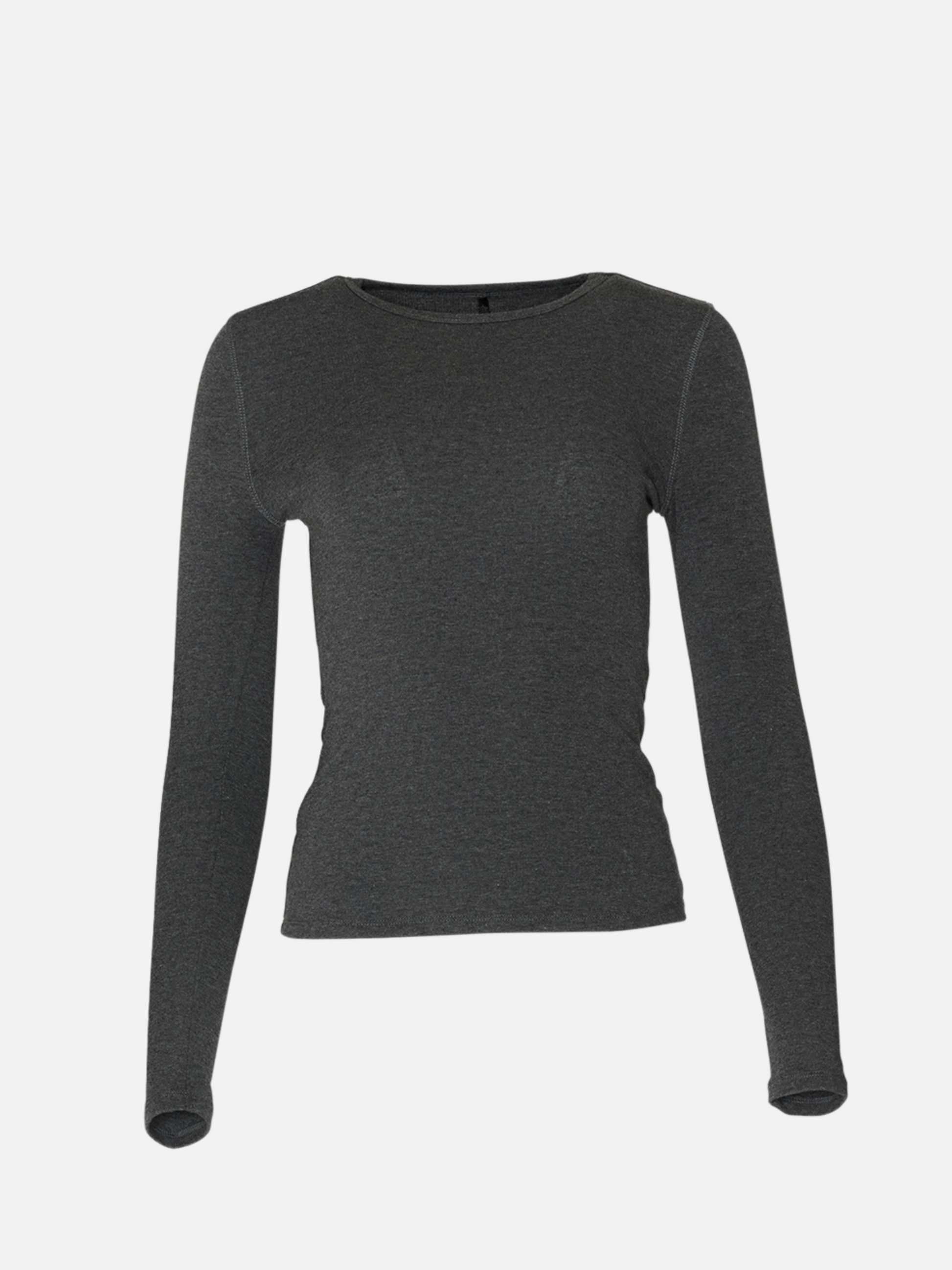 MONK & LOU - Beatrice Crewneck Long Sleeve Top - 