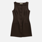 PROPAGANDA - Belle Boatneck Tunic Vest - Dark Brown