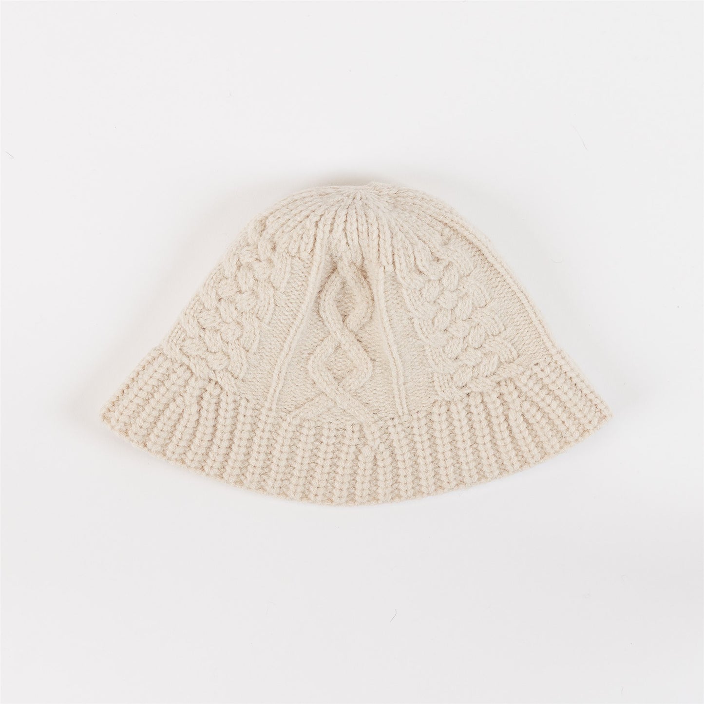 Cable Knit Bucket Hat