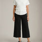 MONK & LOU - Amy Pintuck Cropped Wide Leg Pants - 