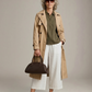 MONK & LOU - Camile Polo Top - Mocha Olive