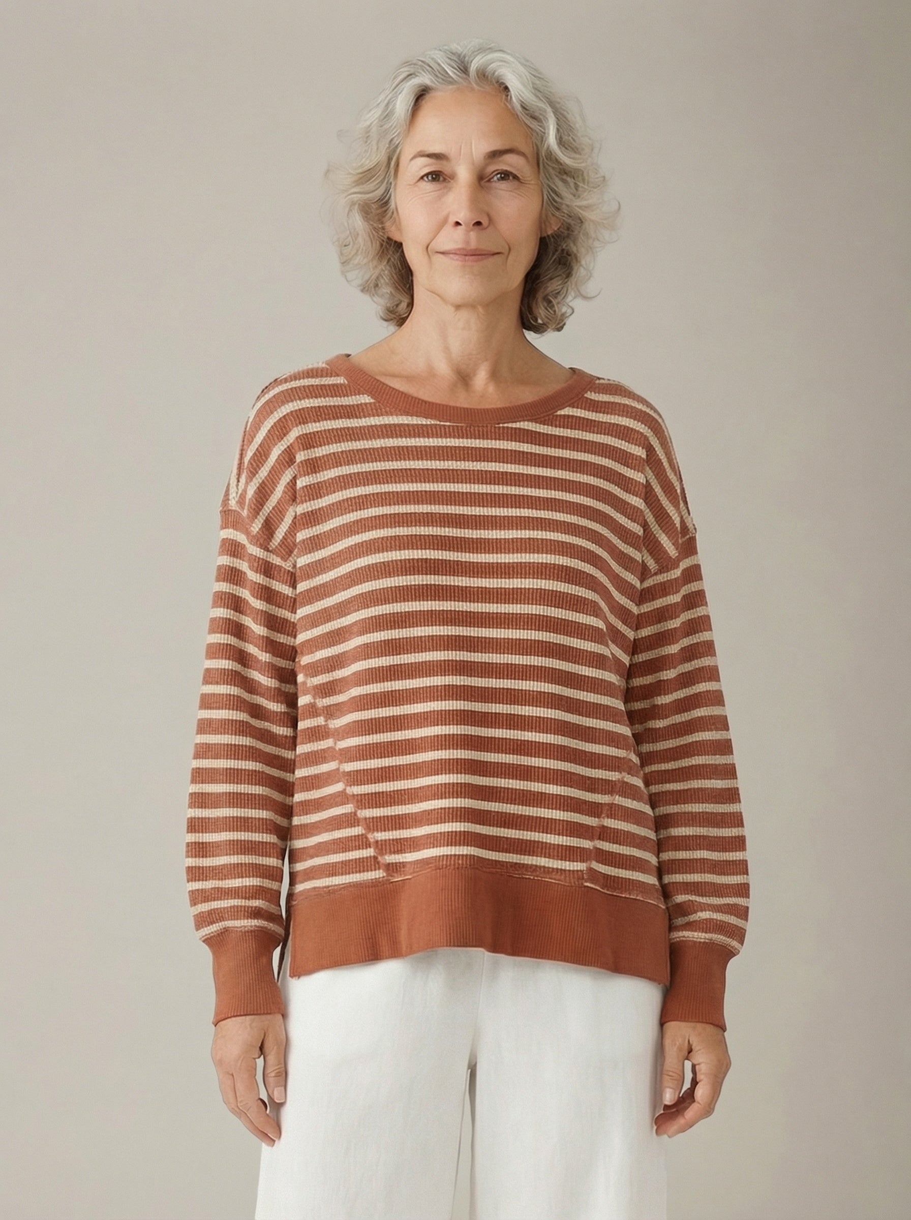 LOVEFINN - Longsleeve Stripe Thermal - 