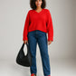 LYLA + LUXE - Etta Eco V-neck Sweater - 