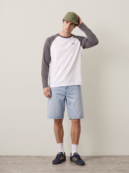 RHYTHM - Foster Longsleeve Raglan T-Shirt - 