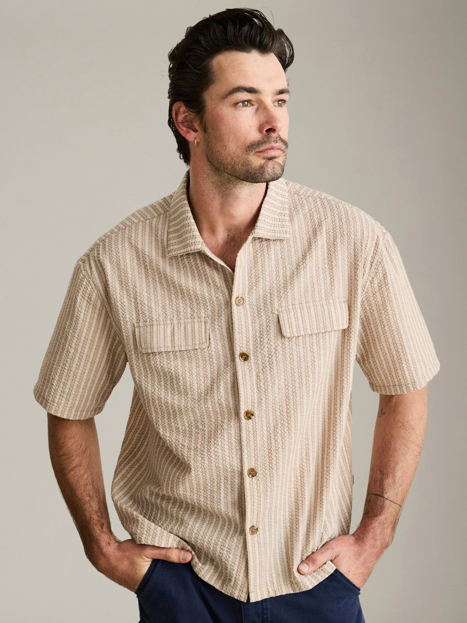 RHYTHM - Floragraph Shortsleeve Shirt - 