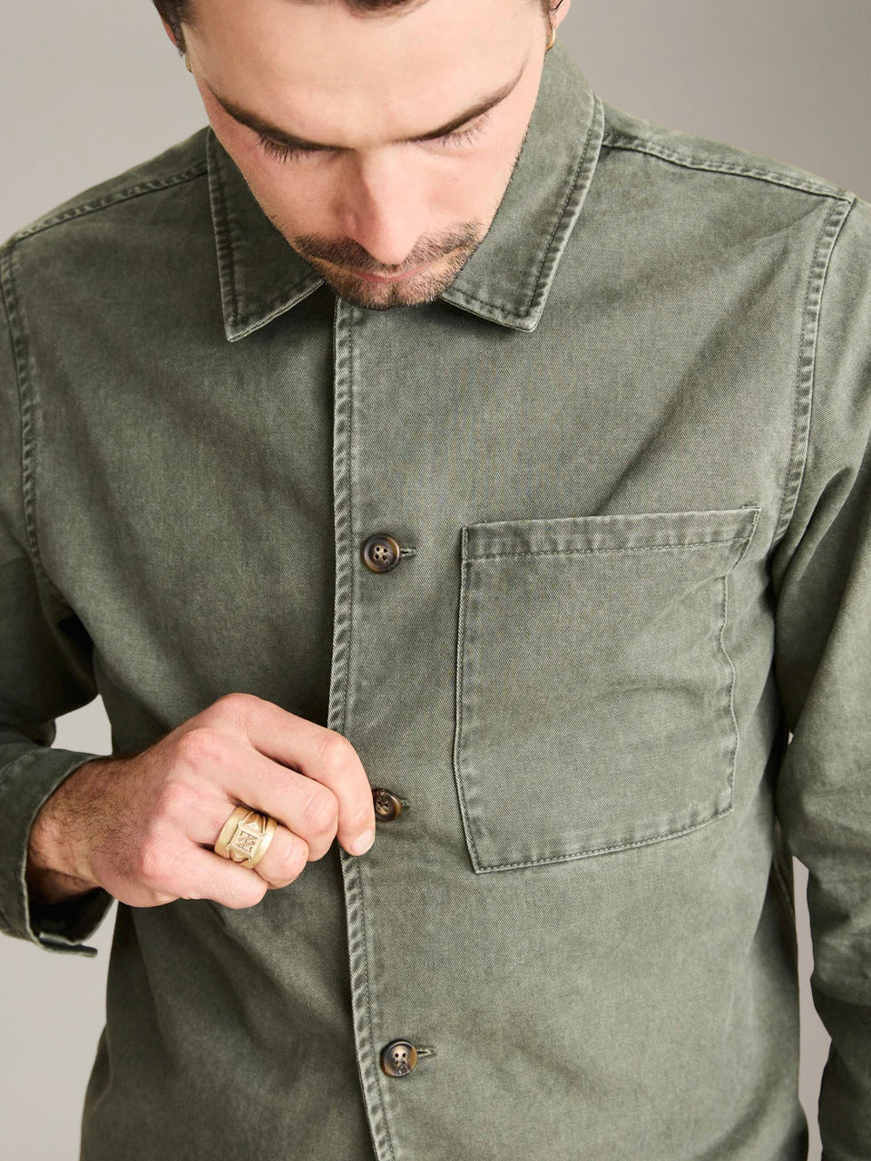RHYTHM - Field Guide Longsleeve Overshirt - 