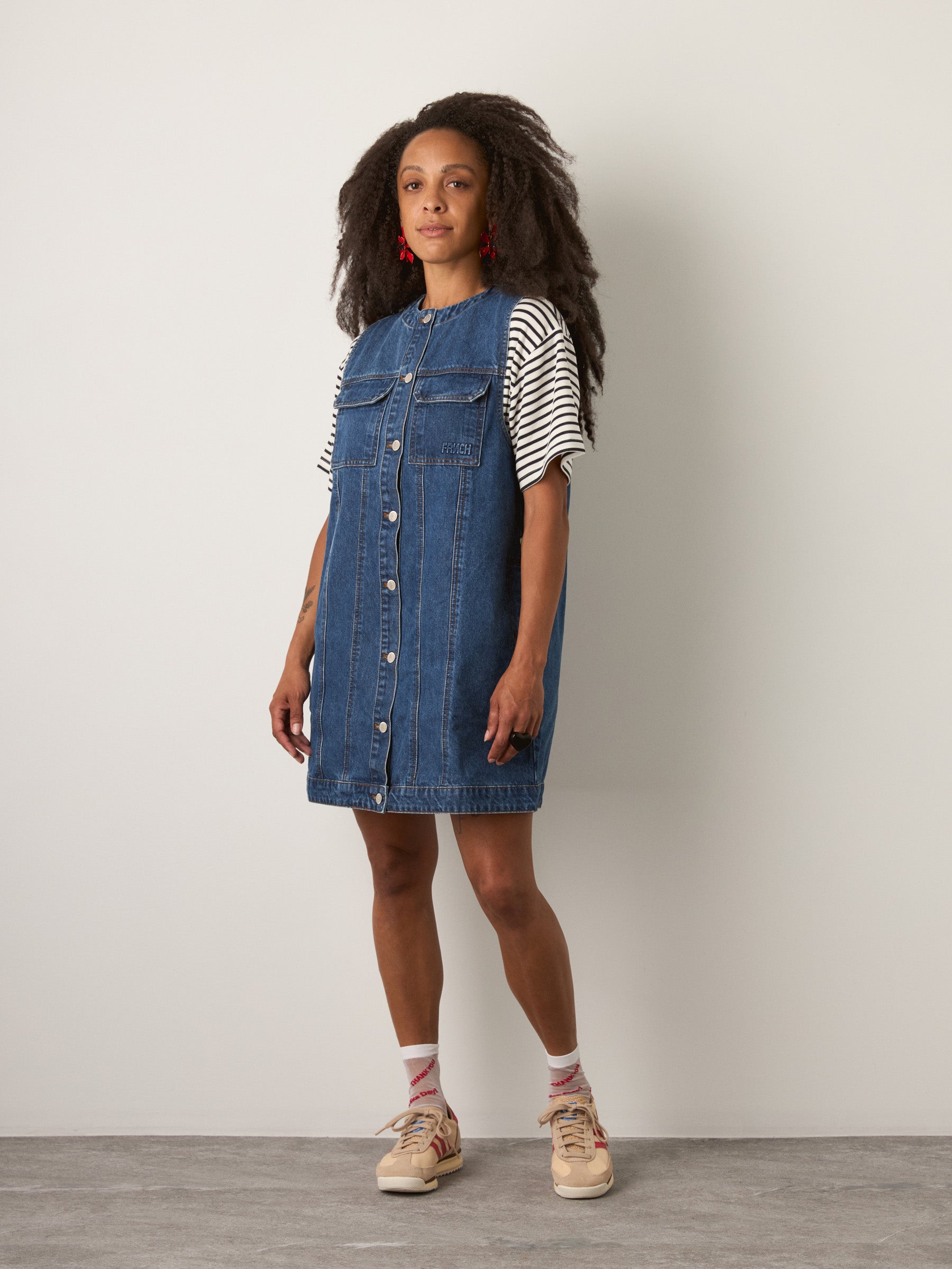 FRNCH - Elda Denim Dress - 