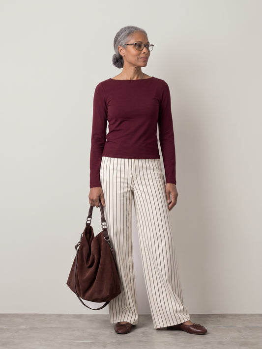 FRNCH - Fenton Striped Pants - 