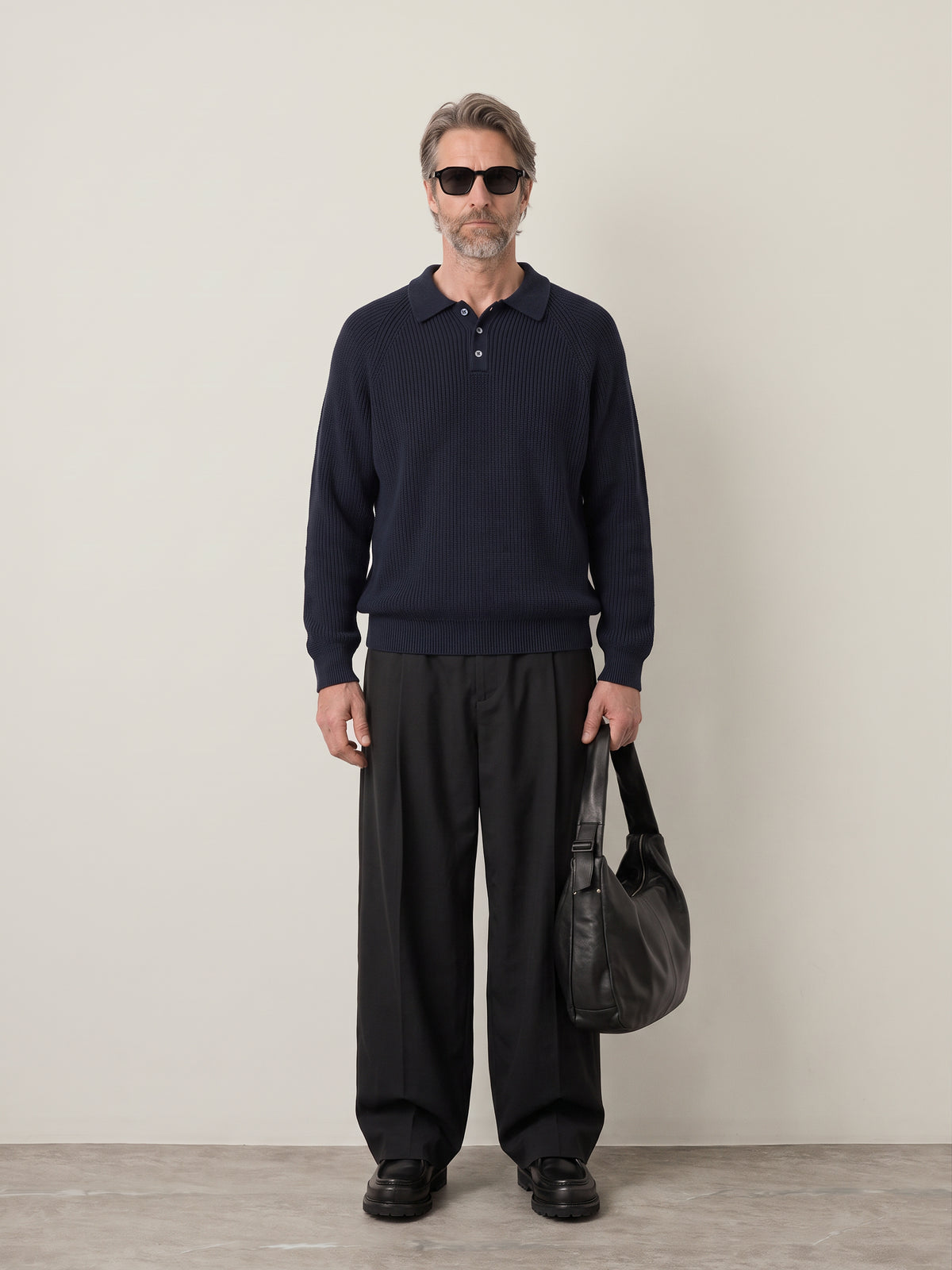 Fisherman Knit Polo