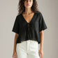 PROPAGANDA - Margo Double Tie Blouse - 