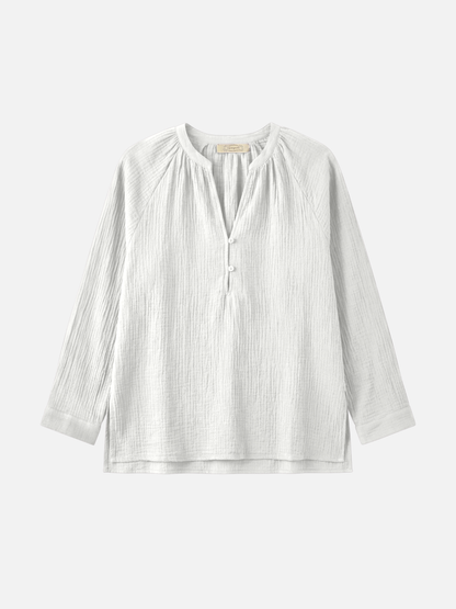 PROPAGANDA - Cynthia Relaxed Tunic - White Vanilla