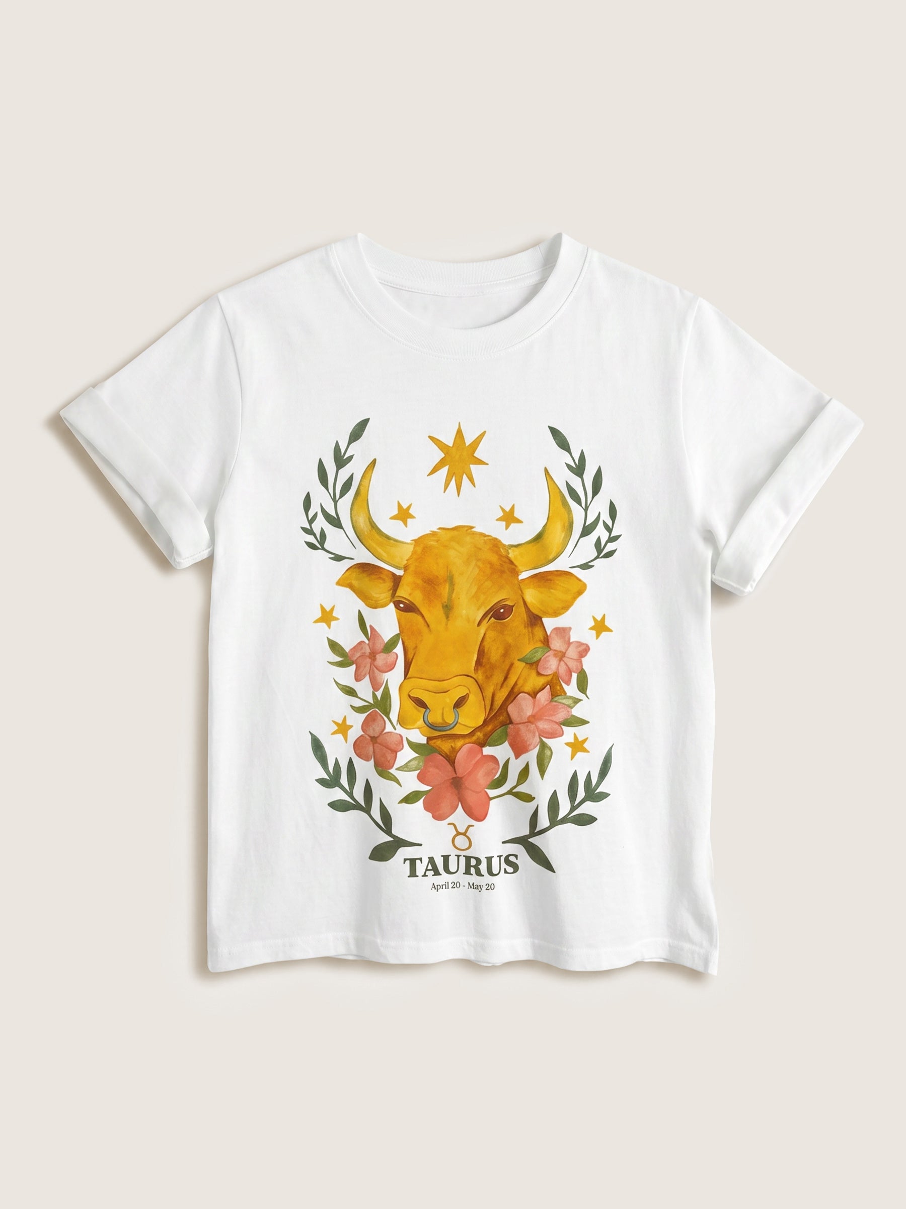 GIRL DANGEROUS - Taurus Zodiac Boyfriend T-Shirt - 