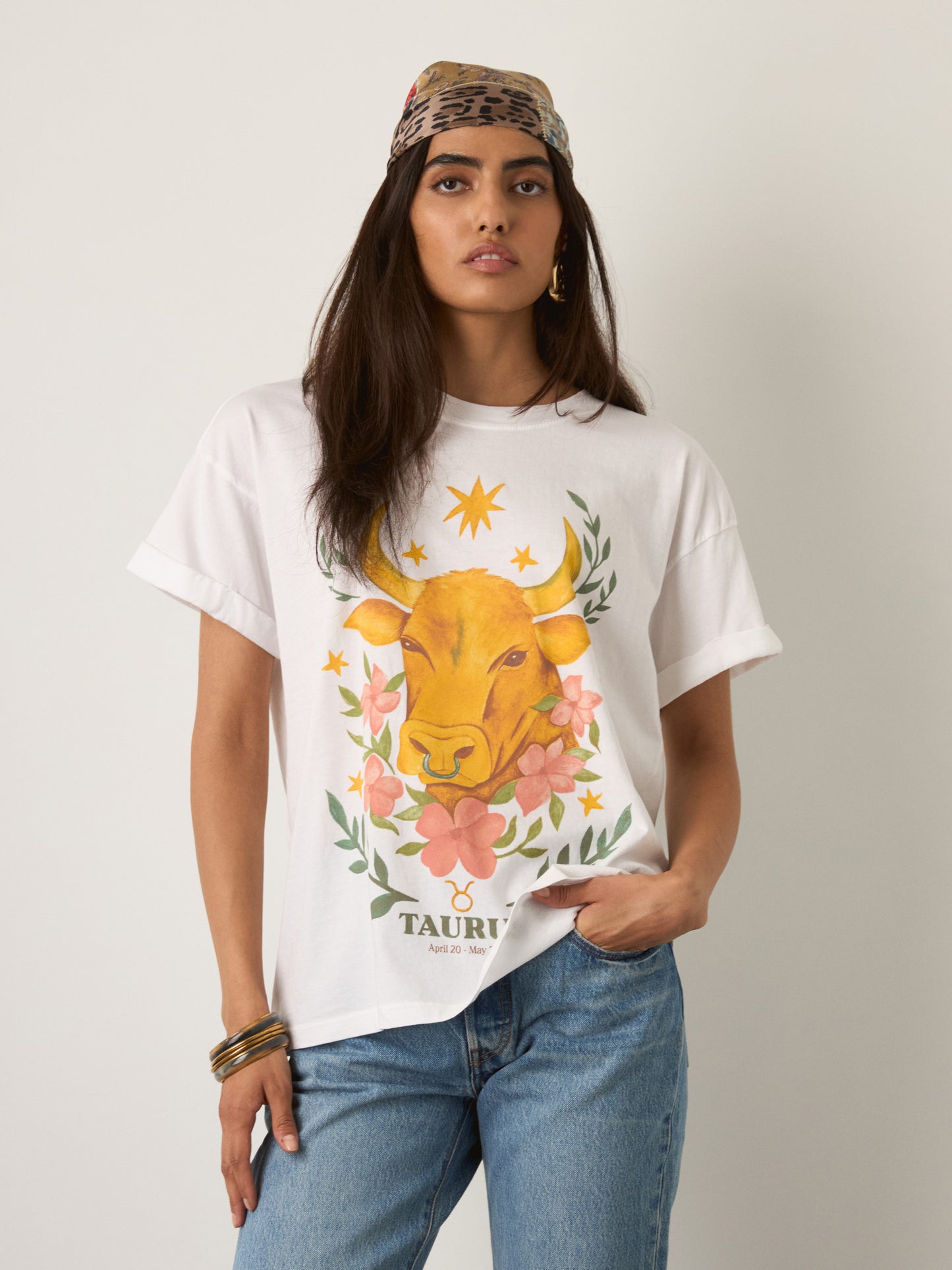 GIRL DANGEROUS - Taurus Zodiac Boyfriend T-Shirt - 