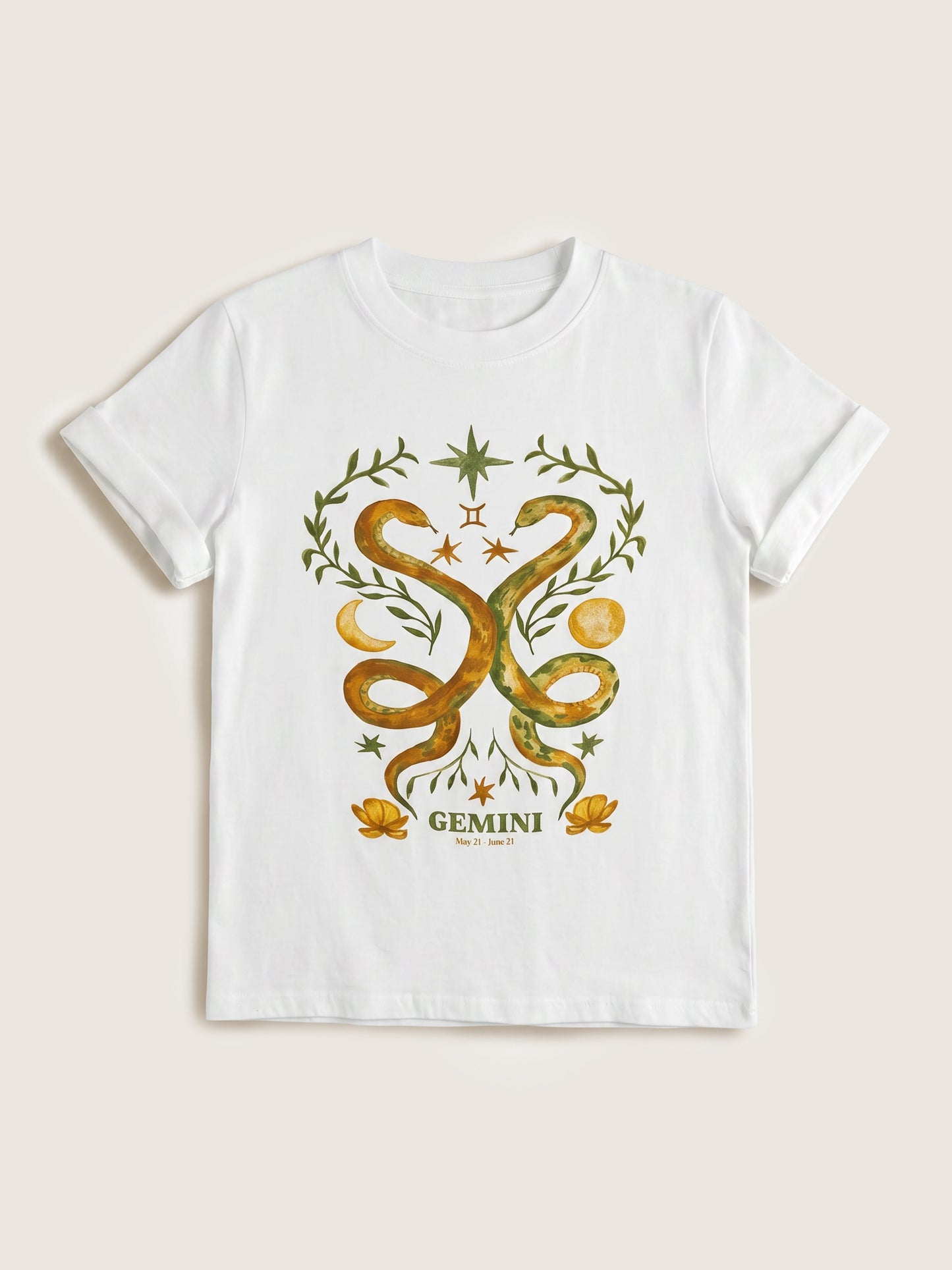 GIRL DANGEROUS - Gemini Zodiac Boyfriend T-Shirt - 