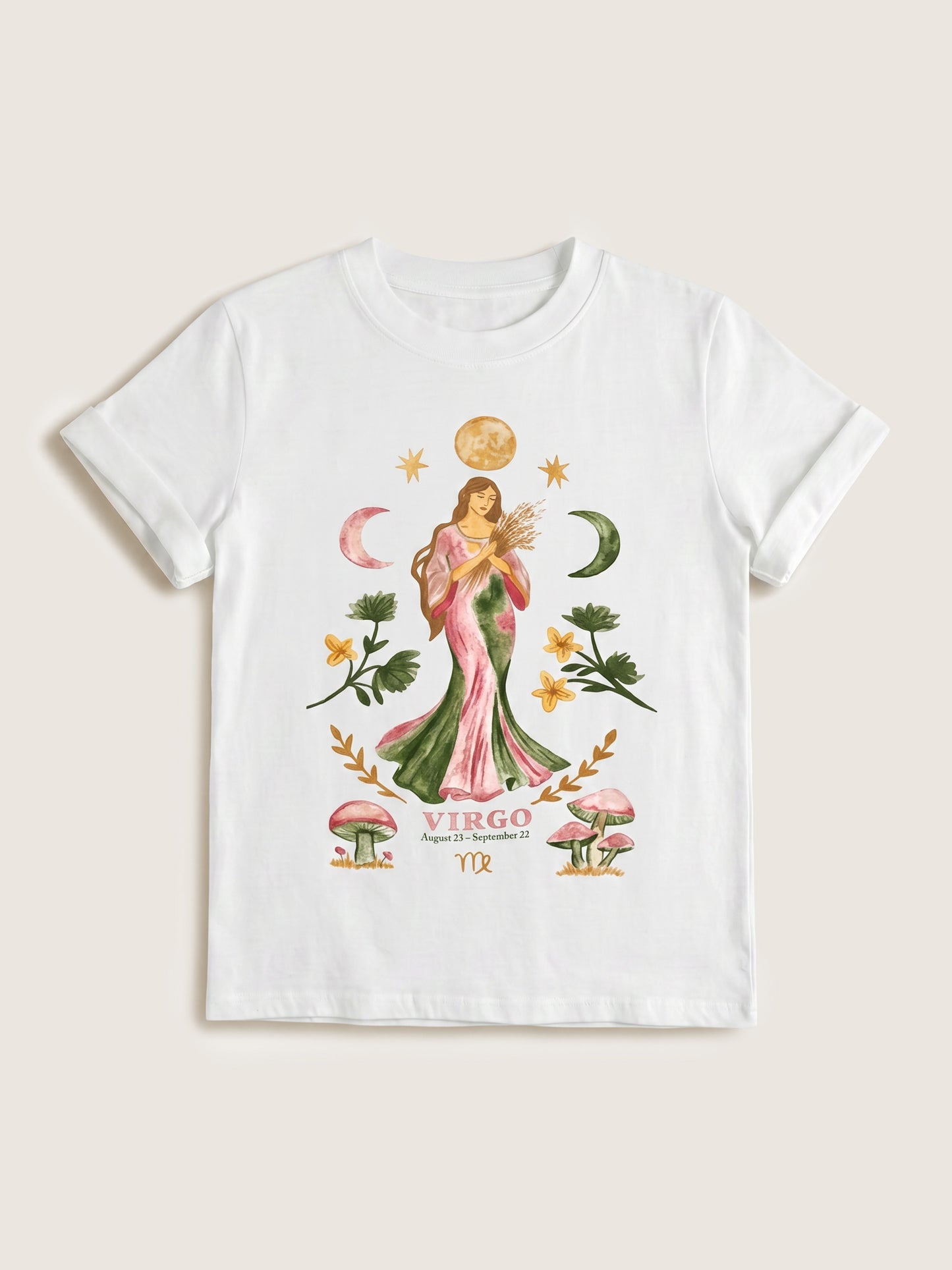GIRL DANGEROUS - Virgo Zodiac Boyfriend T-Shirt - 