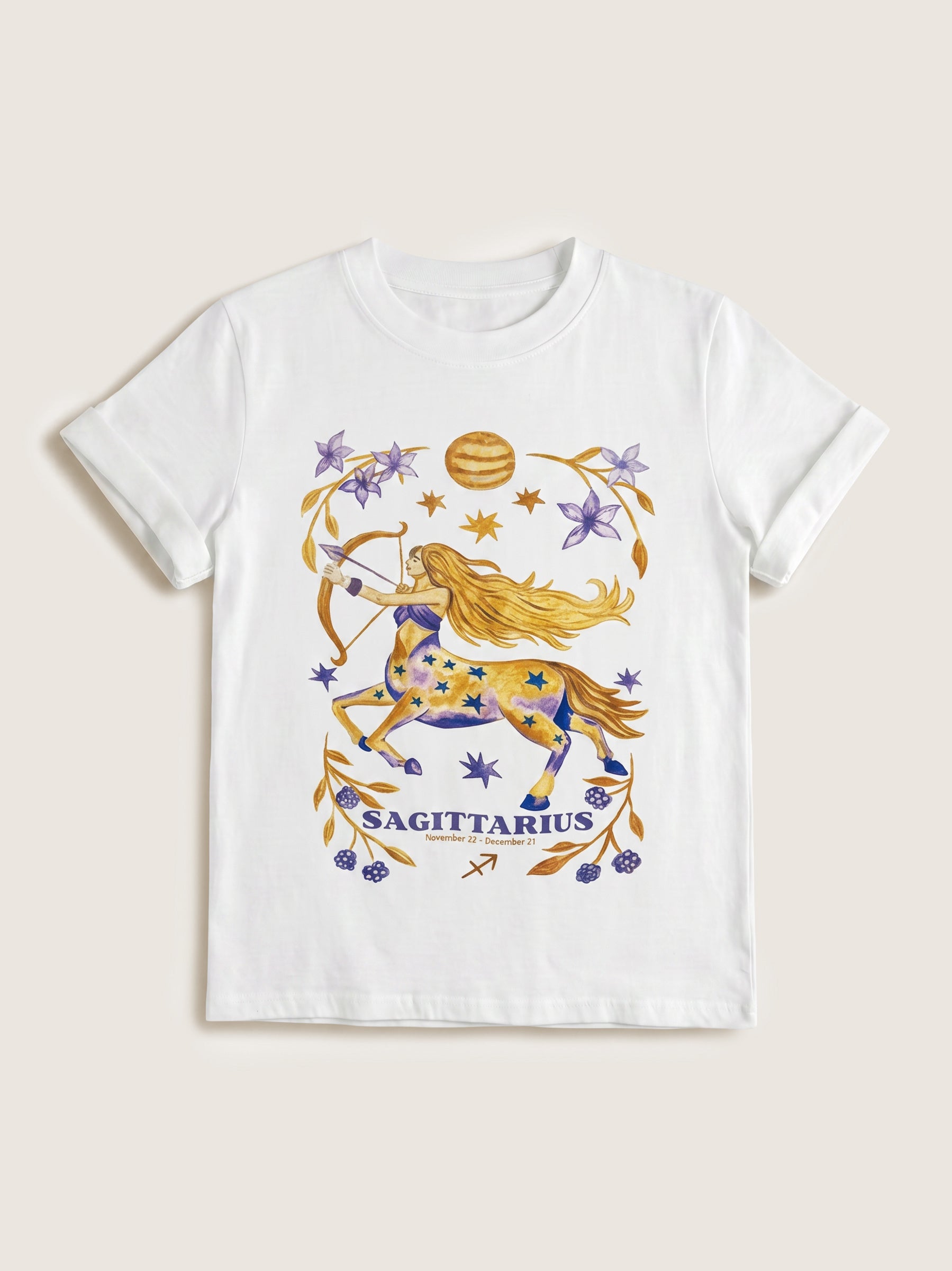 GIRL DANGEROUS - Sagittarius Zodiac Boyfriend T-Shirt - 