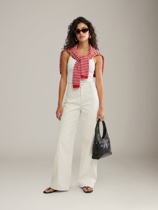 FREE PEOPLE - Libre Wide Leg Jeans - 