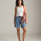 LOVEFINN - Ribbed Tank Top - White