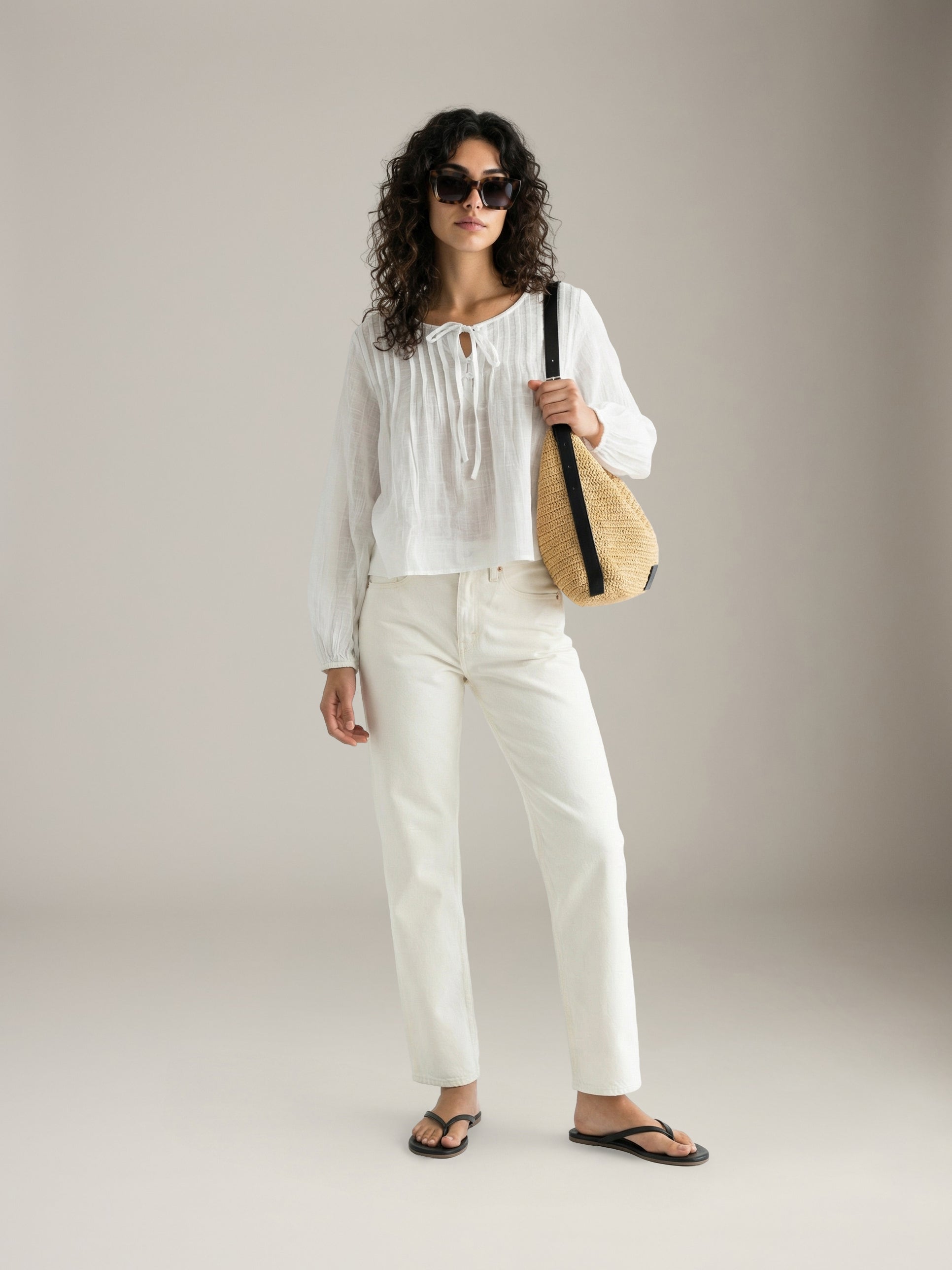 SADIE & SAGE - So Cal Pintuck Top - 